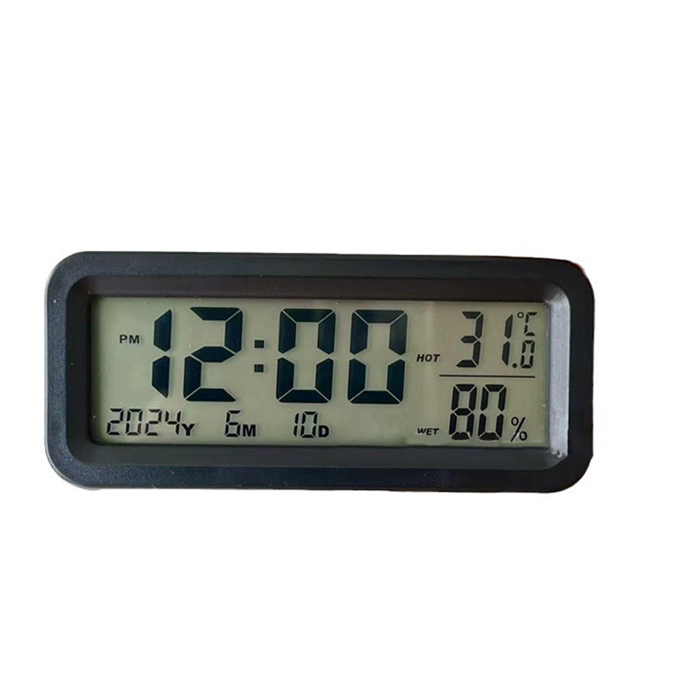 MOMOALA Auto Thermometer Hygrometer - Mechanisches Mini Design Ohne Batterie - Schwarz - 3M Aufkleber Für Dashboard