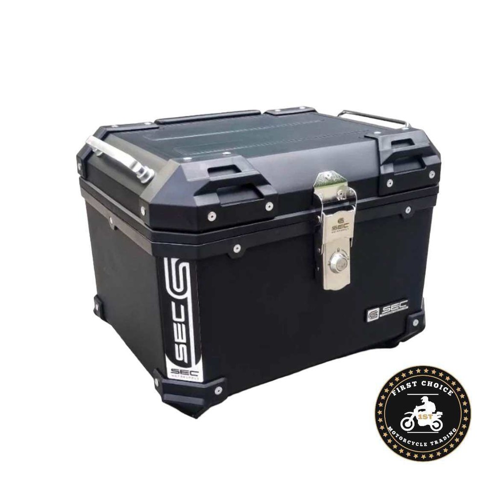 Sec Kryptonite 45 L Top Box with Base Plate (With Free Backrest and ...