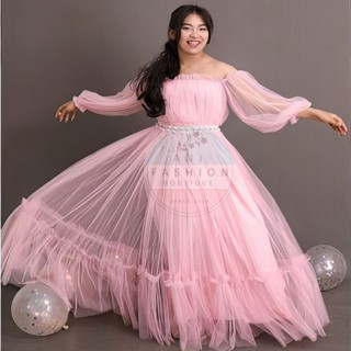 Long dress for debut on sale party