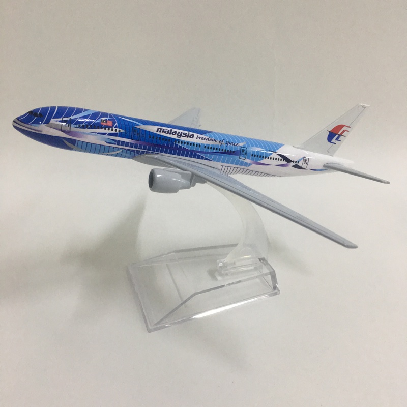 16cm Metal Alloy Plane Model Air Malaysia Freedom Of Space B777 Airways ...