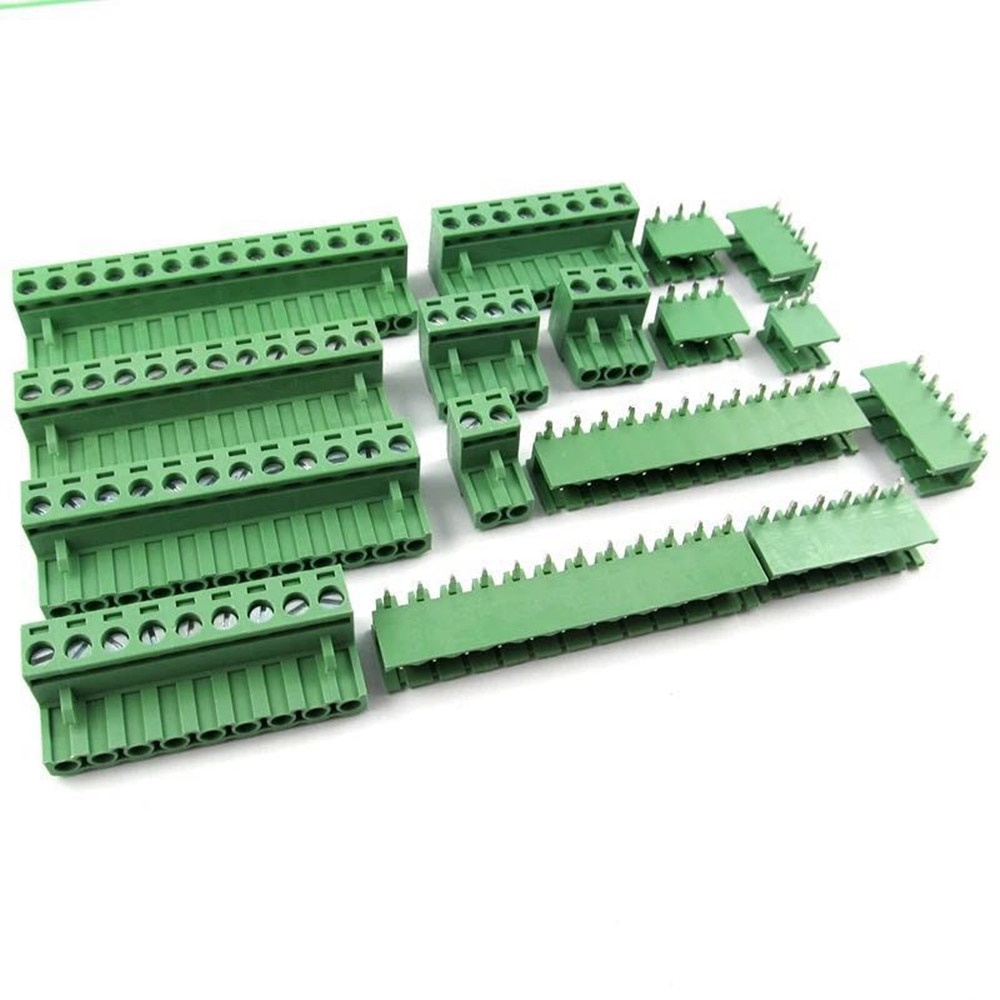 Sets Mm Pitch Pcb Pluggable Terminal Block Connector