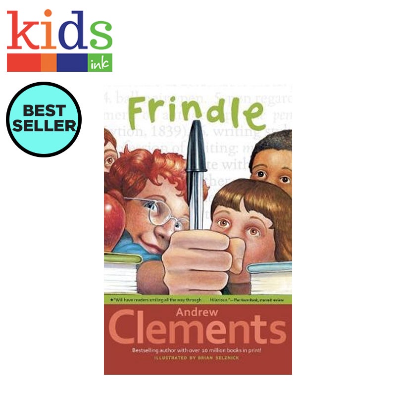 Frindle Novel By Andrew Clements - Kids Ink | Shopee Philippines