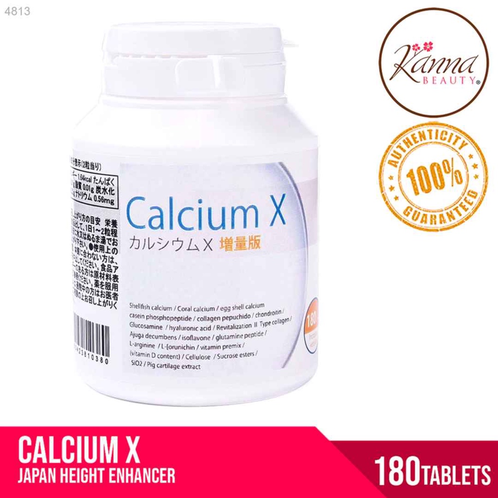 K9773 Calcium X Japan HeightEnhance Bottle 180 tablets Shopee