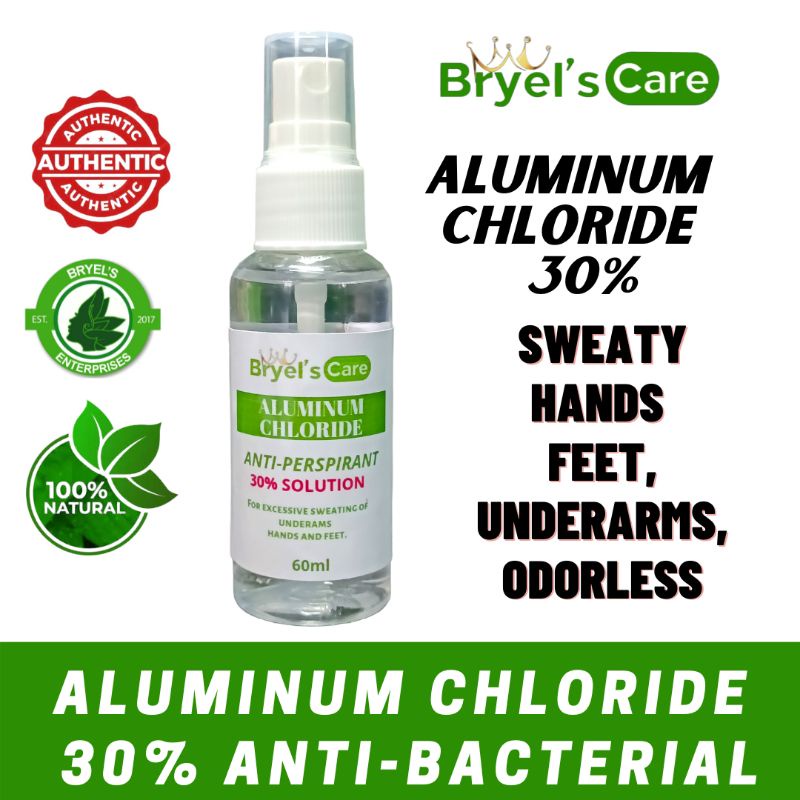 ALUMINUM CHLORIDE/HANDS & FOOT ANTI PERSPIRANT Shopee Philippines