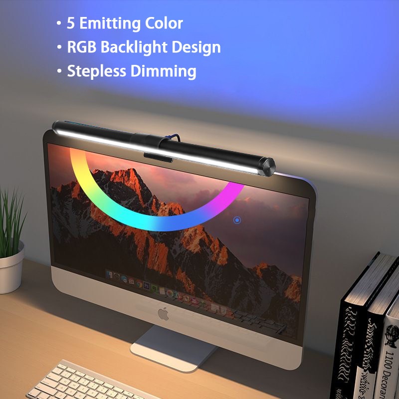 Led Monitor Light Bar Computer Lamps Reading Light Screen Hanging Desk ...