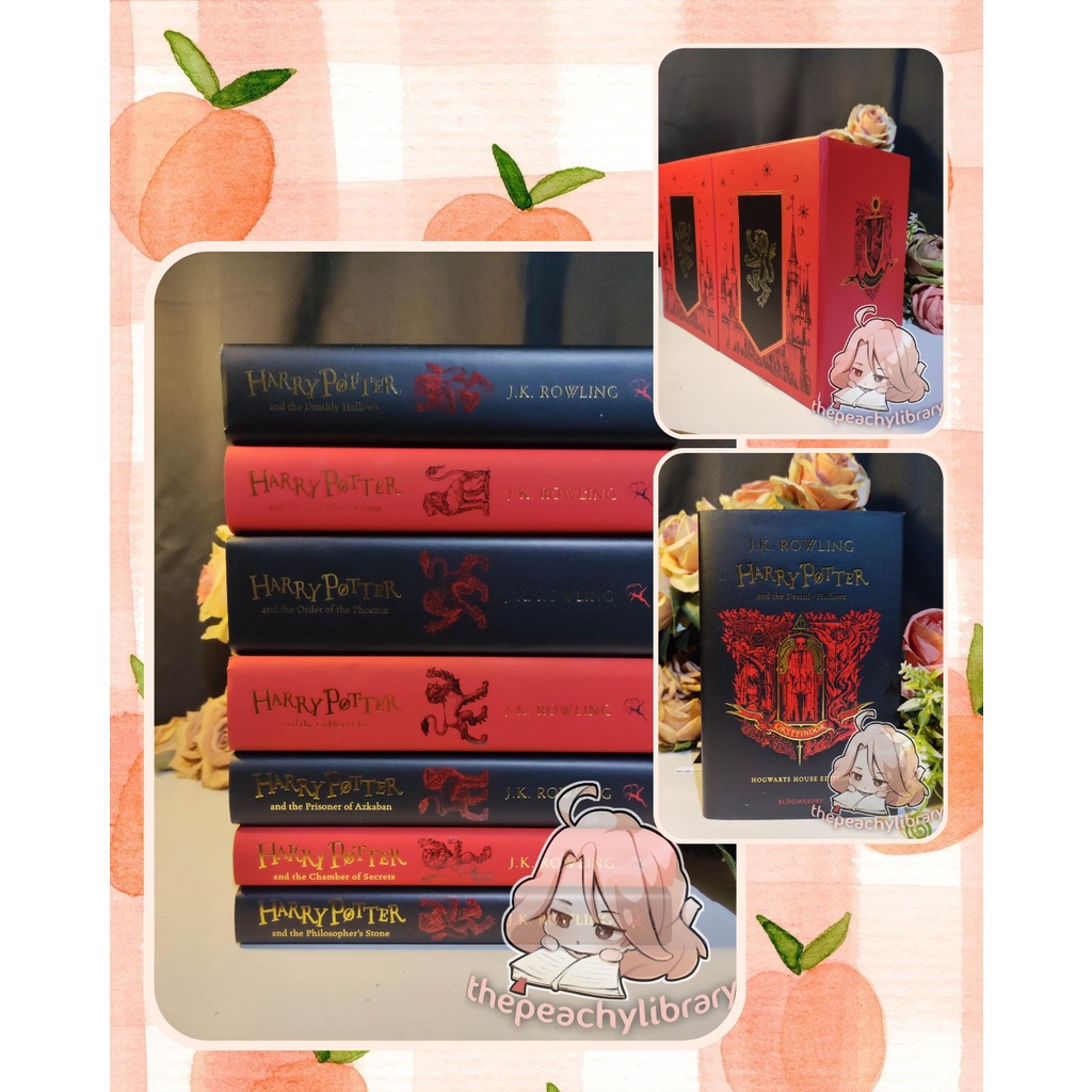 Harry Potter Gryffindor House Edition JK Rowling Hardcover Shopee