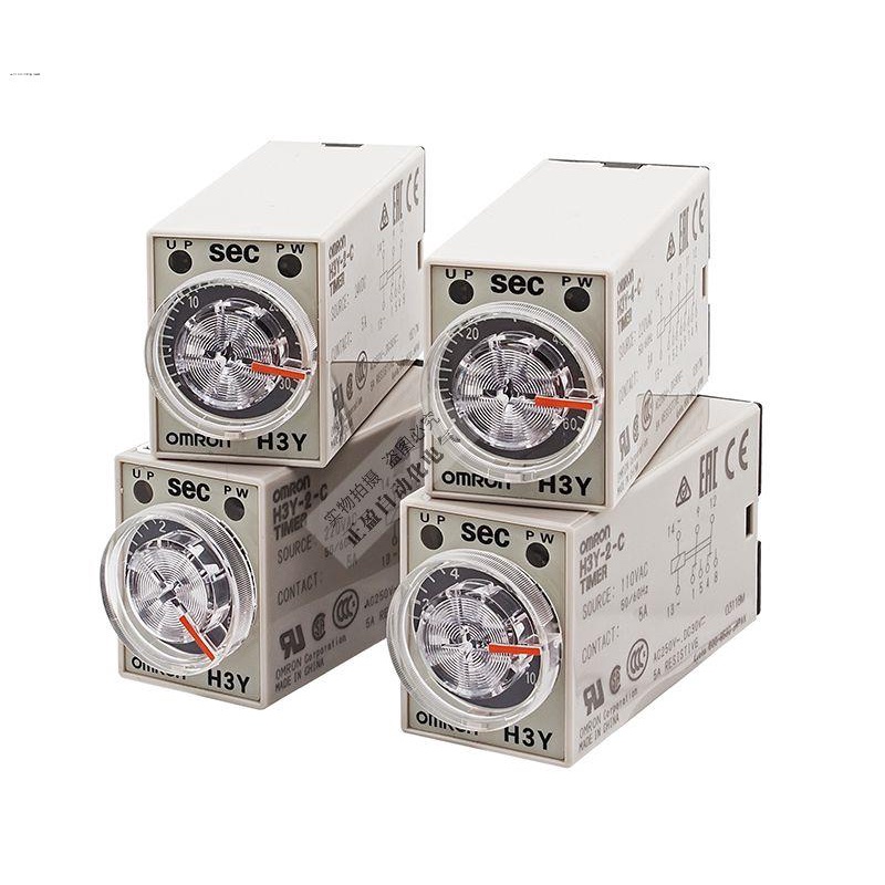 Genuine Omron time relay H3Y2C AC220V a DC24V 1S 5S 10S 30S 60S