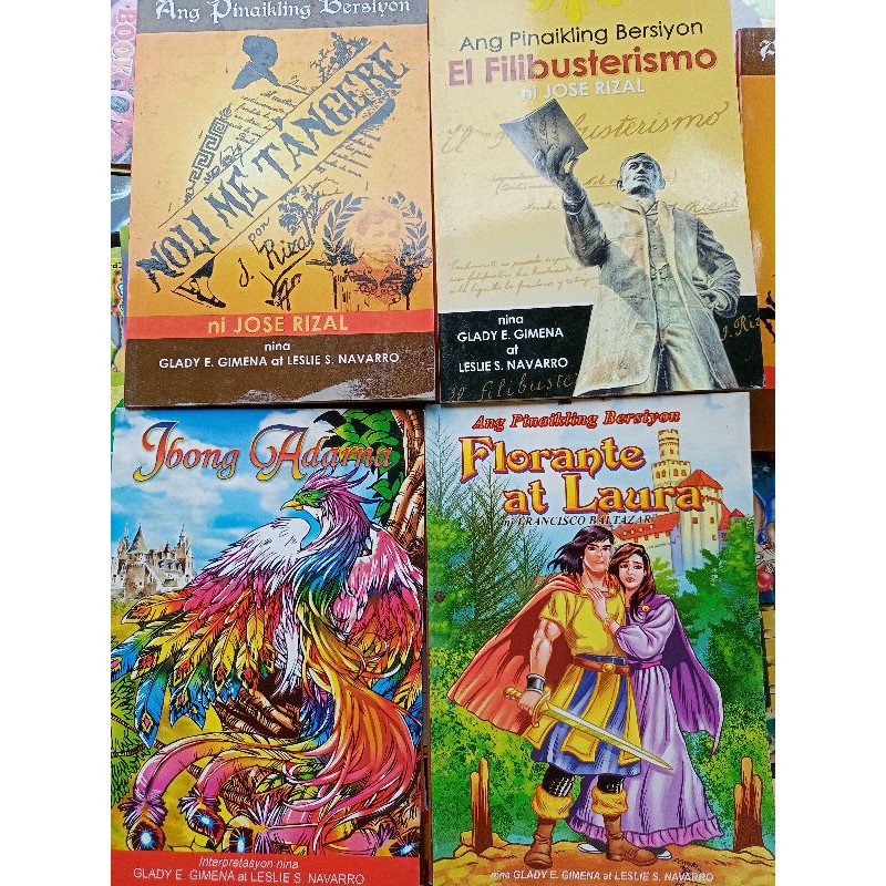 【Hot Sale】FLORANTE AT LAURA,NOli Me Tangere,El Filibusterismo,ibong ...