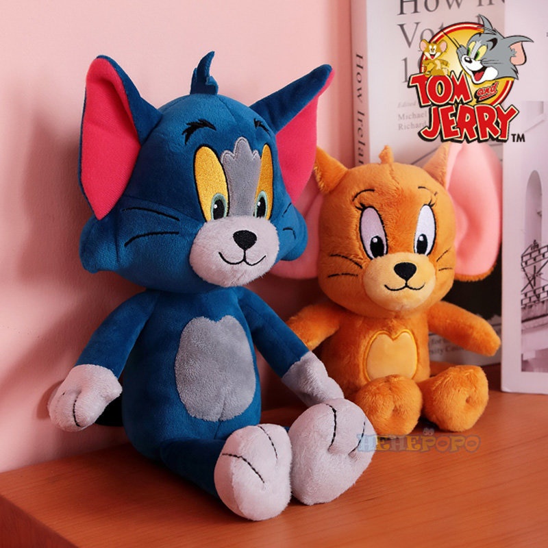 c7Y Tom And Jerry Plush Toy Cartoon Movie Cat Tuffy Nibbles Mouse ...