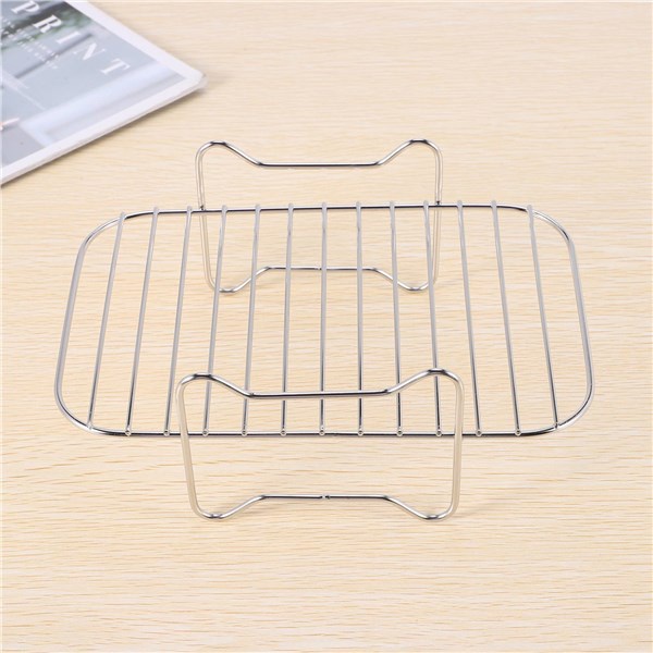 ☾Air Fryer Rack for Ninja DZ201/DZ401 Foodi Accessories Stainless Steel ...