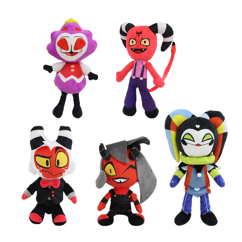 5 Styles Helluva Boss Plush Toy Asmodeus Loona Stolas Loo Loo Land ...