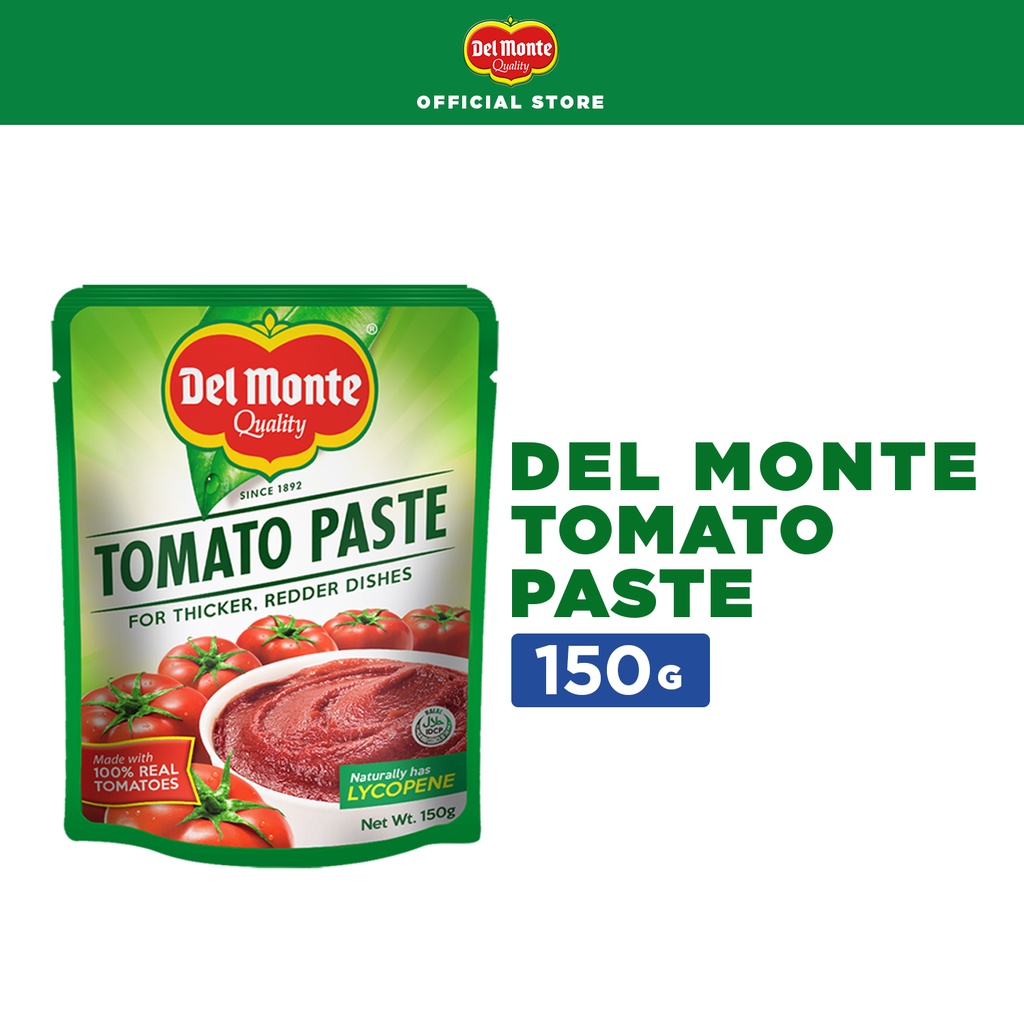 DEL MONTE Tomato Paste with Thicker and Richer Tomato Base 150g