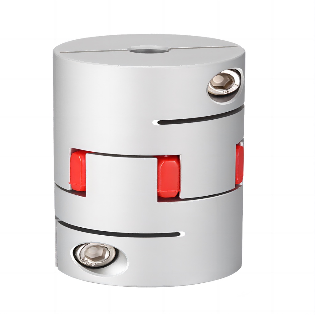 Sinoblu D25mm L34mm Coupler Aluminium Plum Flexible Shaft Coupling