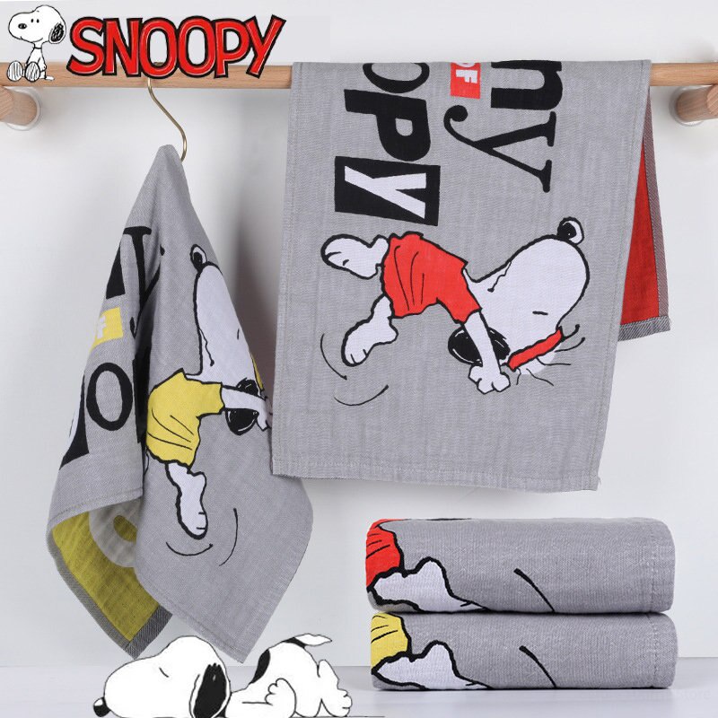 toq Snoopy Bath Towel Pure Cotton Luxury High Quality Bath Towel Set 31