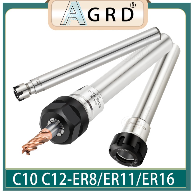 _2i C10 C12 ER8 ER11 ER16 100L 150L CNC elongated tool holder, precision chuck extension rod o