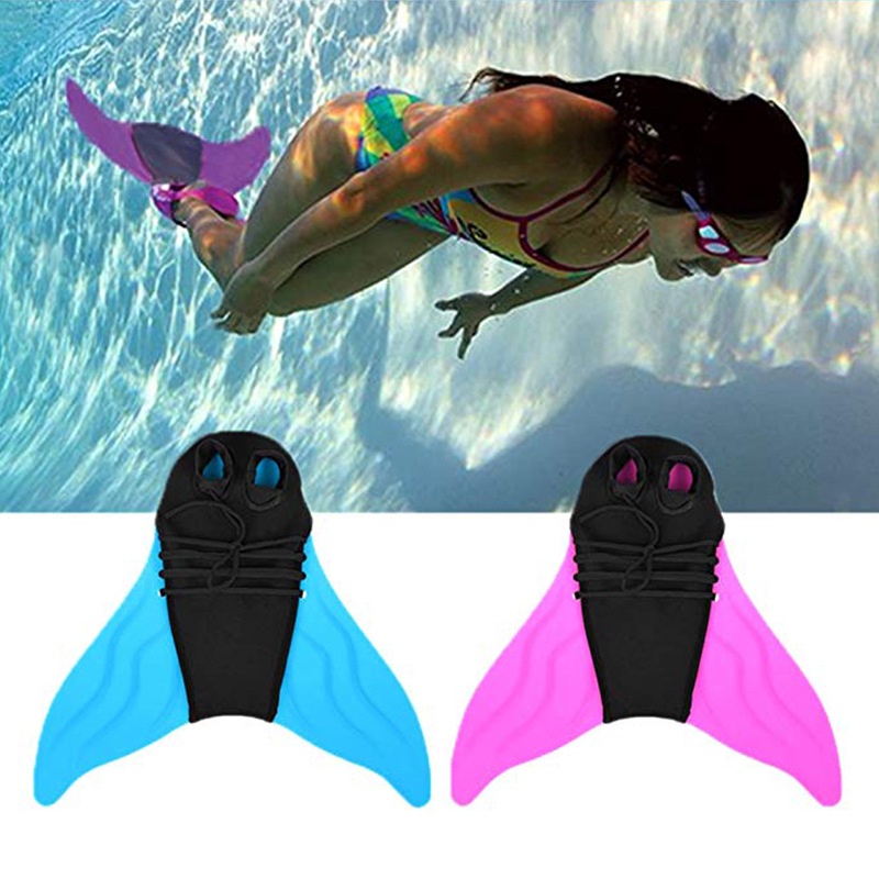 FXAL Swimming Mermaid Tail Diving Foot Flippers Pool Training