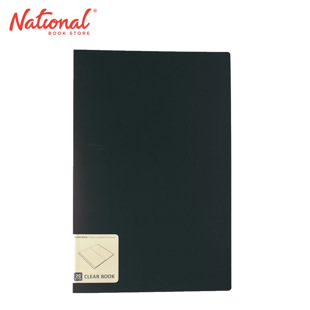 Aquadrops Clearbook Fixed N5000FC Black Long 20sheets - School & Office ...