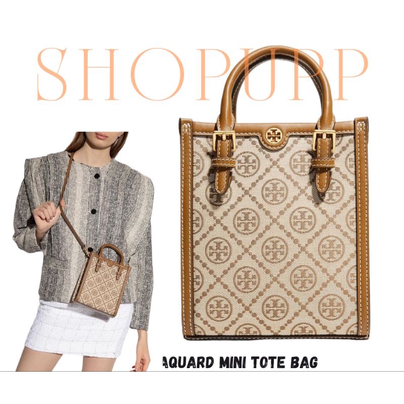NEW ARRIVAL* High End Embroidery Jaquard Mini Tote Shoulder Bag