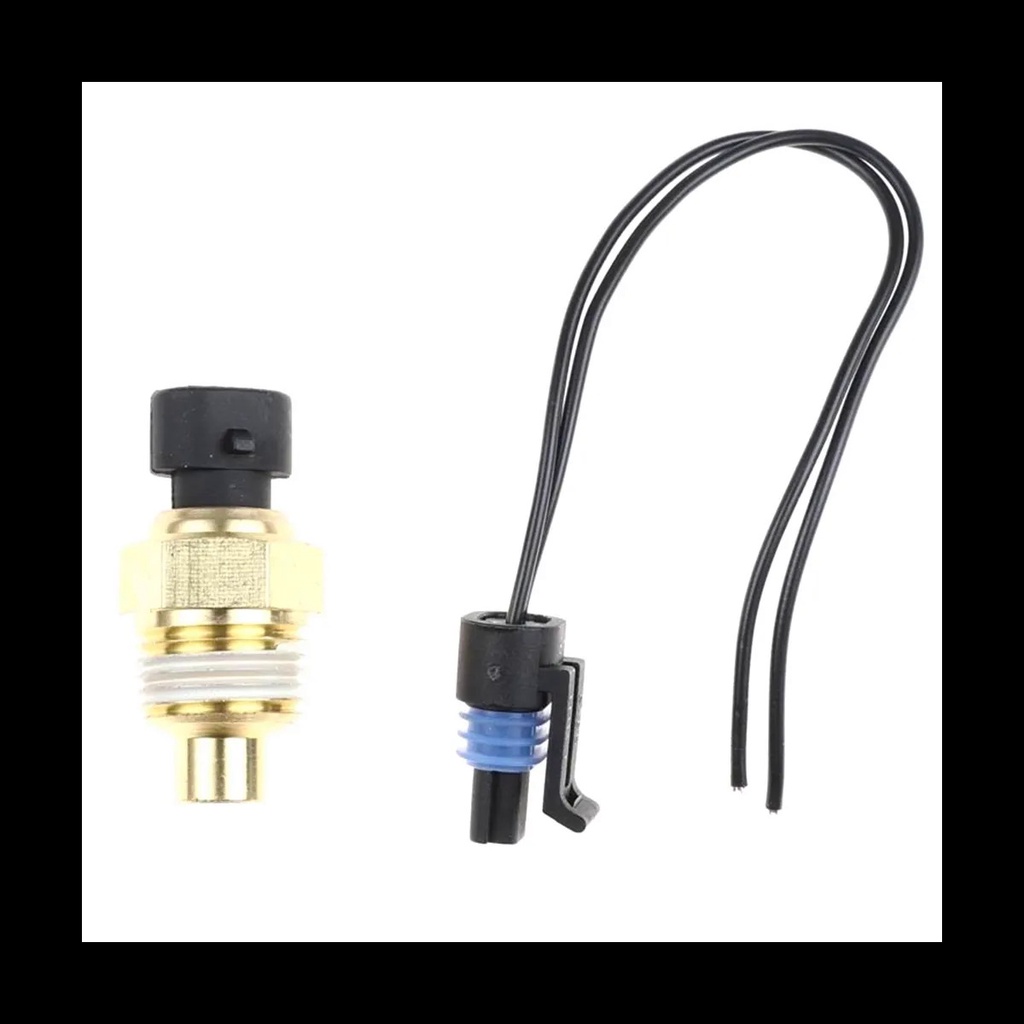 *5055401 Q211002 Temp Temperature Sending Sensor with Plug for Peterbilt 379 Kenworth T600 T660