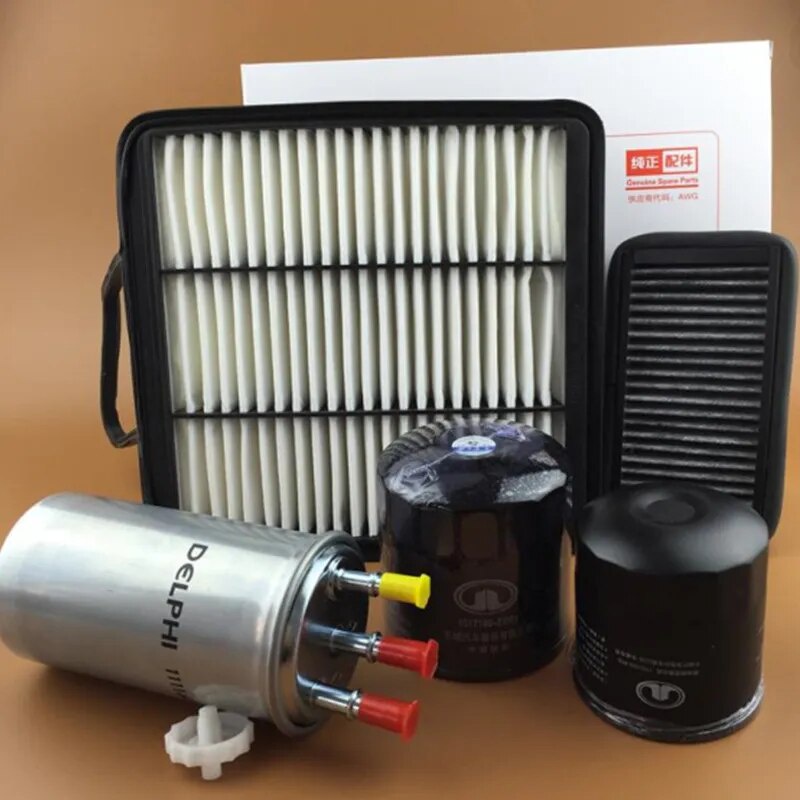 Car Filter Kit GWM V200 for Great Wall HAVAL H3 H5 H6 Diesel Engine