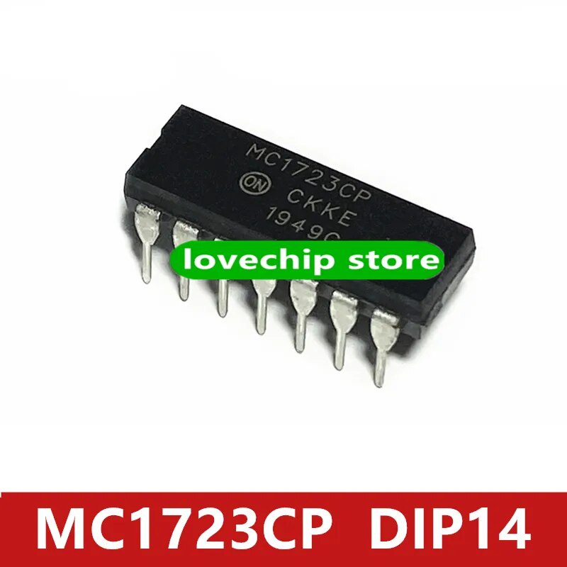 UA723CN Circuito Integrato DIP-14 – LM723CN, Componente Elettronico Made In EU, Nikko Electronics Dal 1983