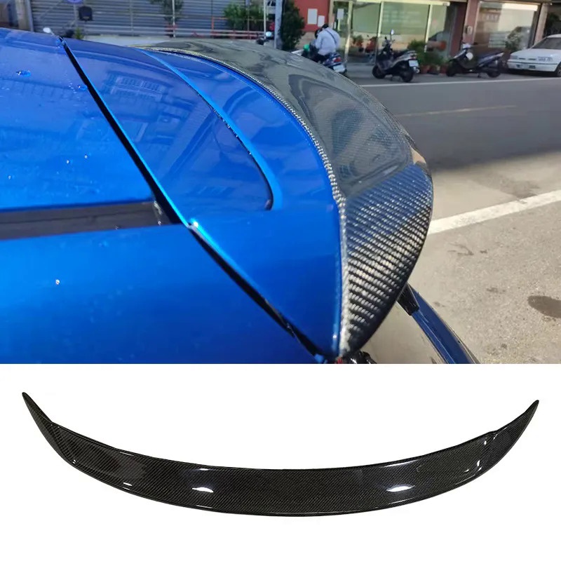 For 2017-2022 Suzuki Swift Sport ZC33S true carbon fiber rear spoiler ...