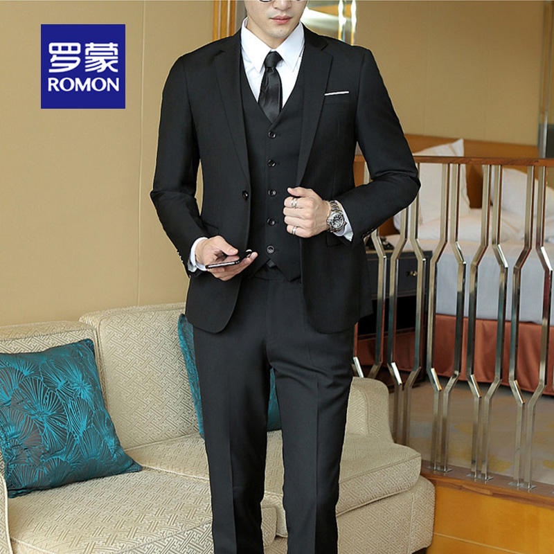 Luo Meng highend suit men s professional business formal wear best man