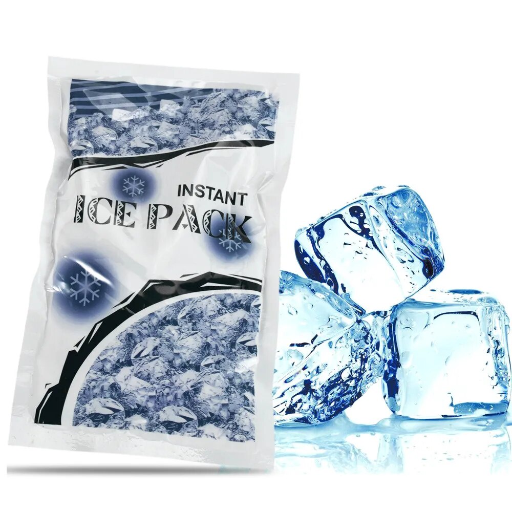 Disposable Gel Ice Bag Insulated Dry Cold Instant Ice Pack Cooling Bag