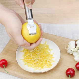 1Pc Stainless Steel Lemon Grater Orange Peeler Citrus Scraper