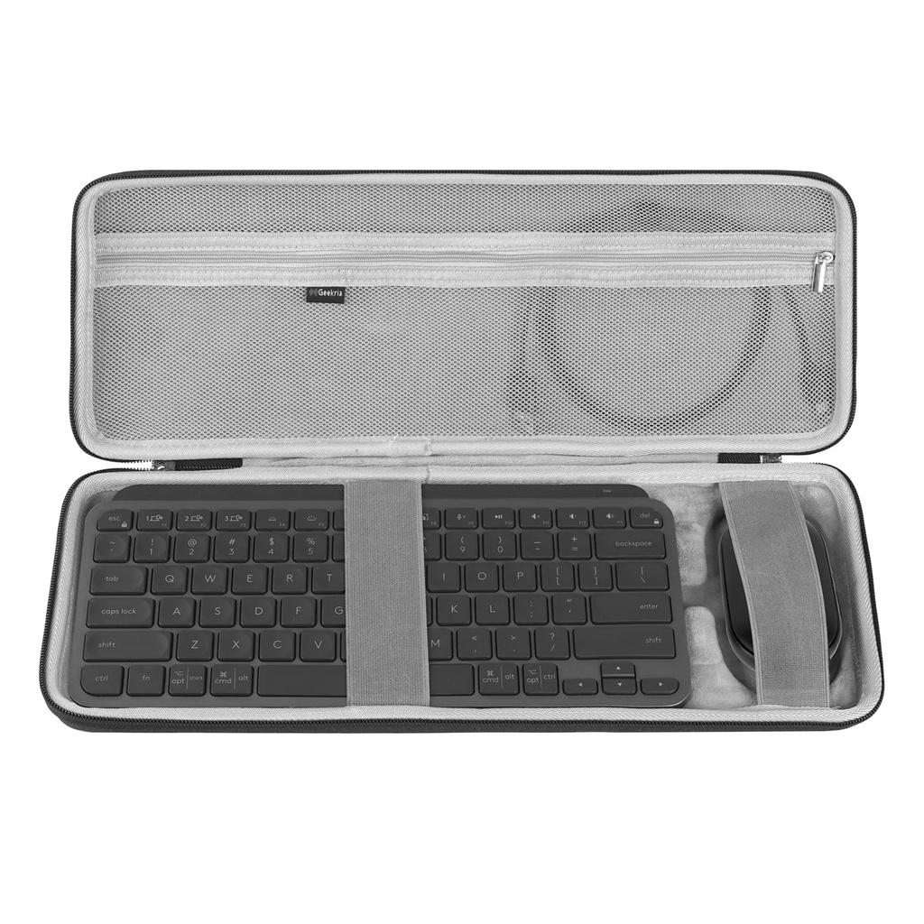 №✺✢Geekria Hard Case for Logitech MX Keys Mini Advanced Wireless  Illuminated Keyboard and Anywhere 3