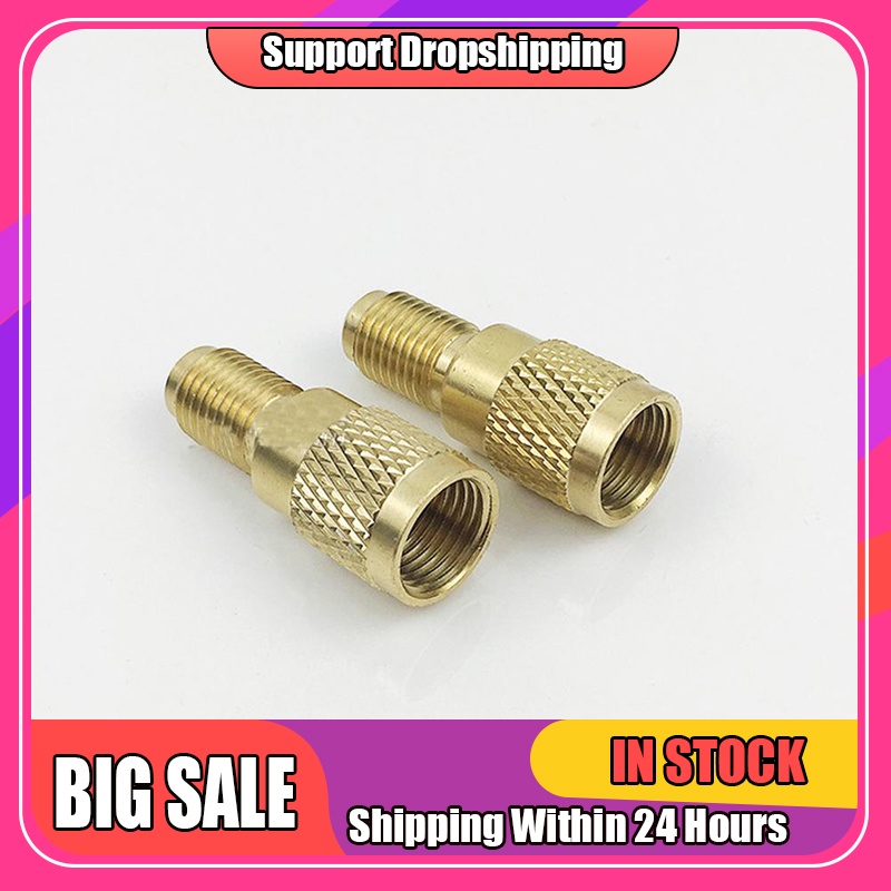 Air Conditioner R410a Refrigerant Gas Charging Hose Vacuum Pump Adapter