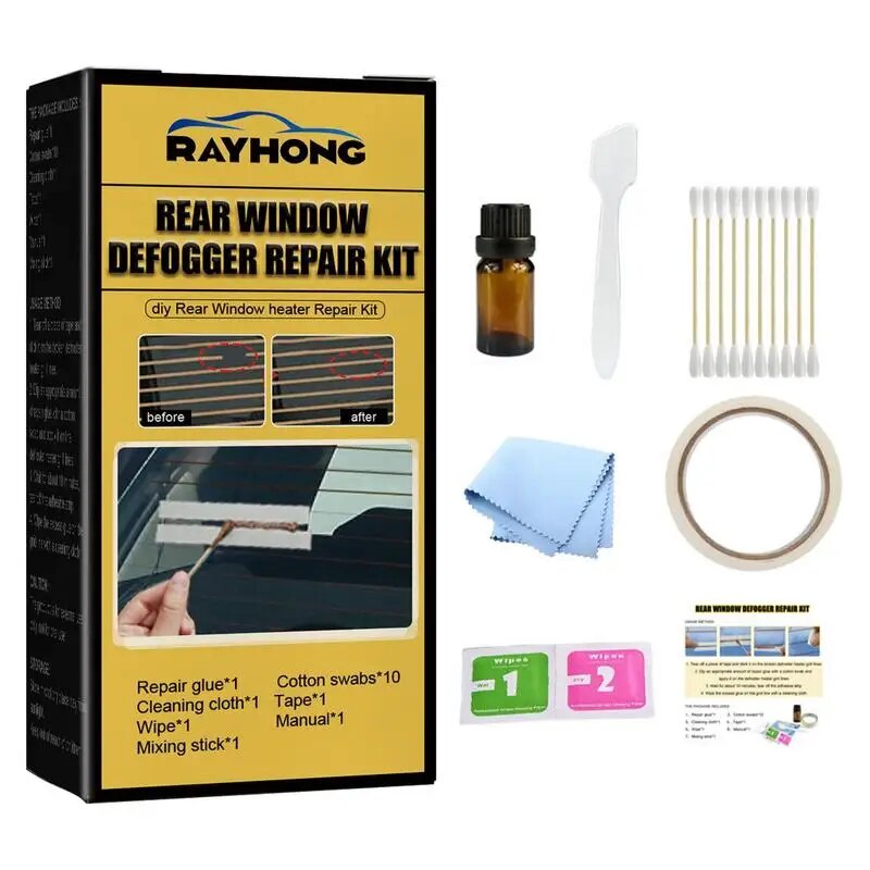 유Car Rear Window Defogger Repair Kit Rear Window Defroster Grid Line