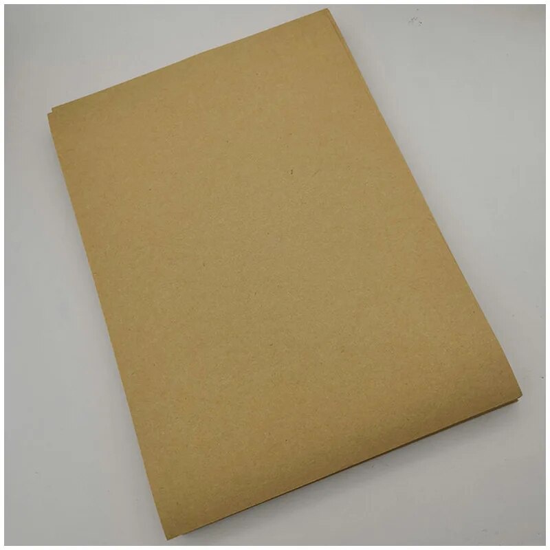 ☫20 Sheets/pack A4 Matte Kraft Paper Laser Inkjet Printer Sticker Label