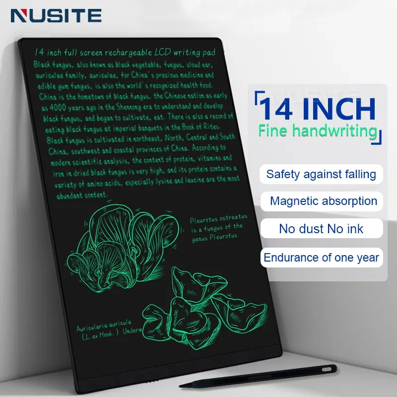14-inch rechargeable fine handwriting LCD Handwriting pad Handwriting ...