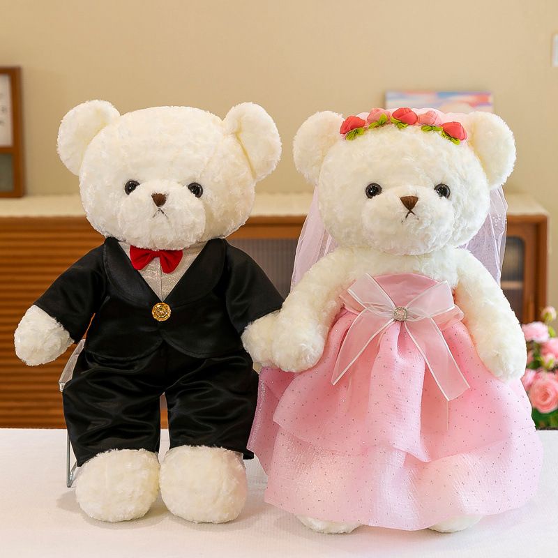 Bride & Groom Teddy Bear | Shopee Philippines