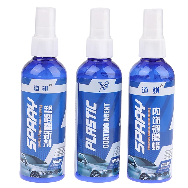 ☺Longlasting Plastic Restorer Car Cleaning Products Auto Polish And
