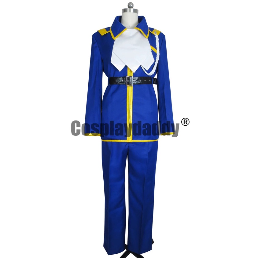 58B Kyou Kara Maou Wolfram von Bielefeld Blue Halloween Uniform Suit ...