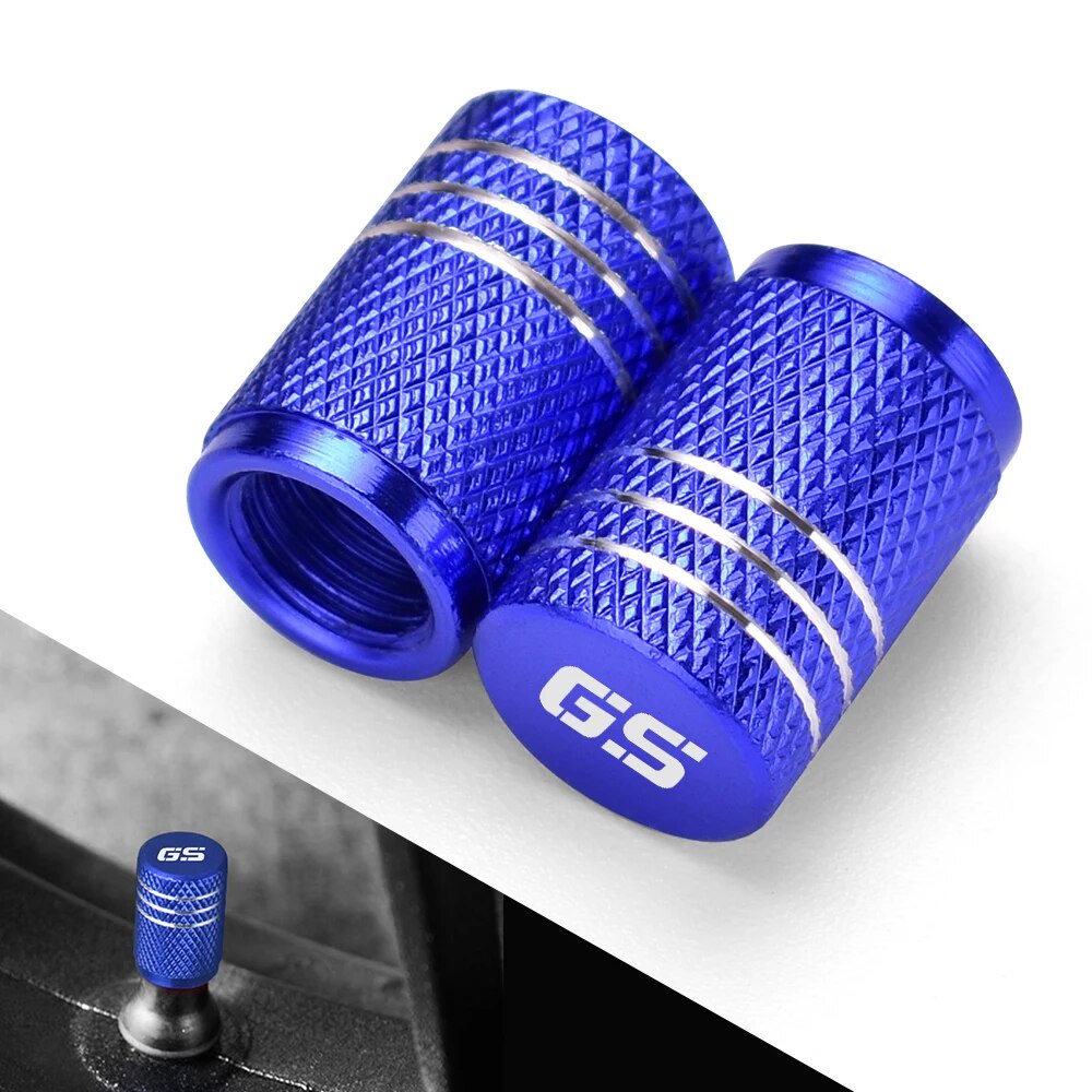 ★Motorcycle Wheel Tire Valve Airtight Caps Dustproof Cover for BMW ...