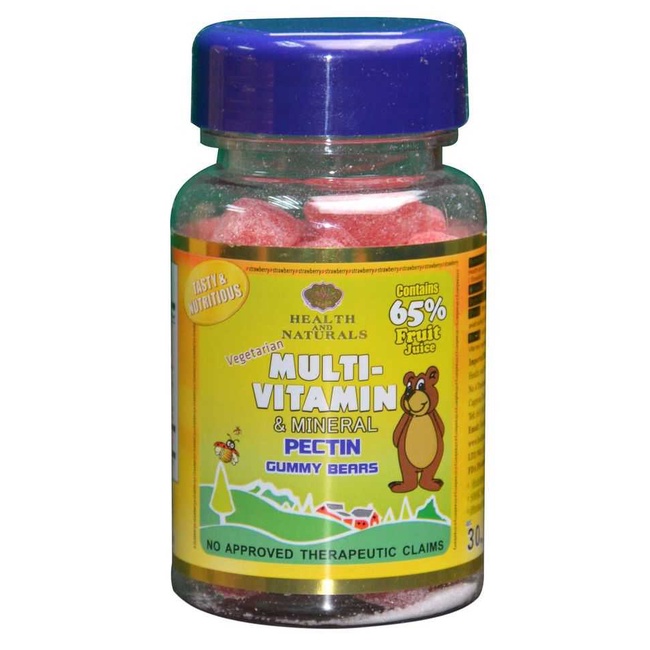 Health and Naturals Vegetarian Multivitamin & Mineral Pectin Gummy