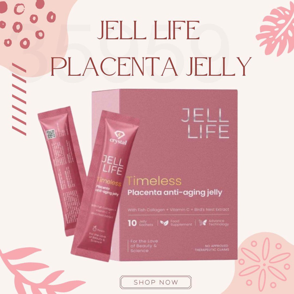K603 ORIGINAL JELL LIFE Timeless Placenta antiaging jelly with Fish
