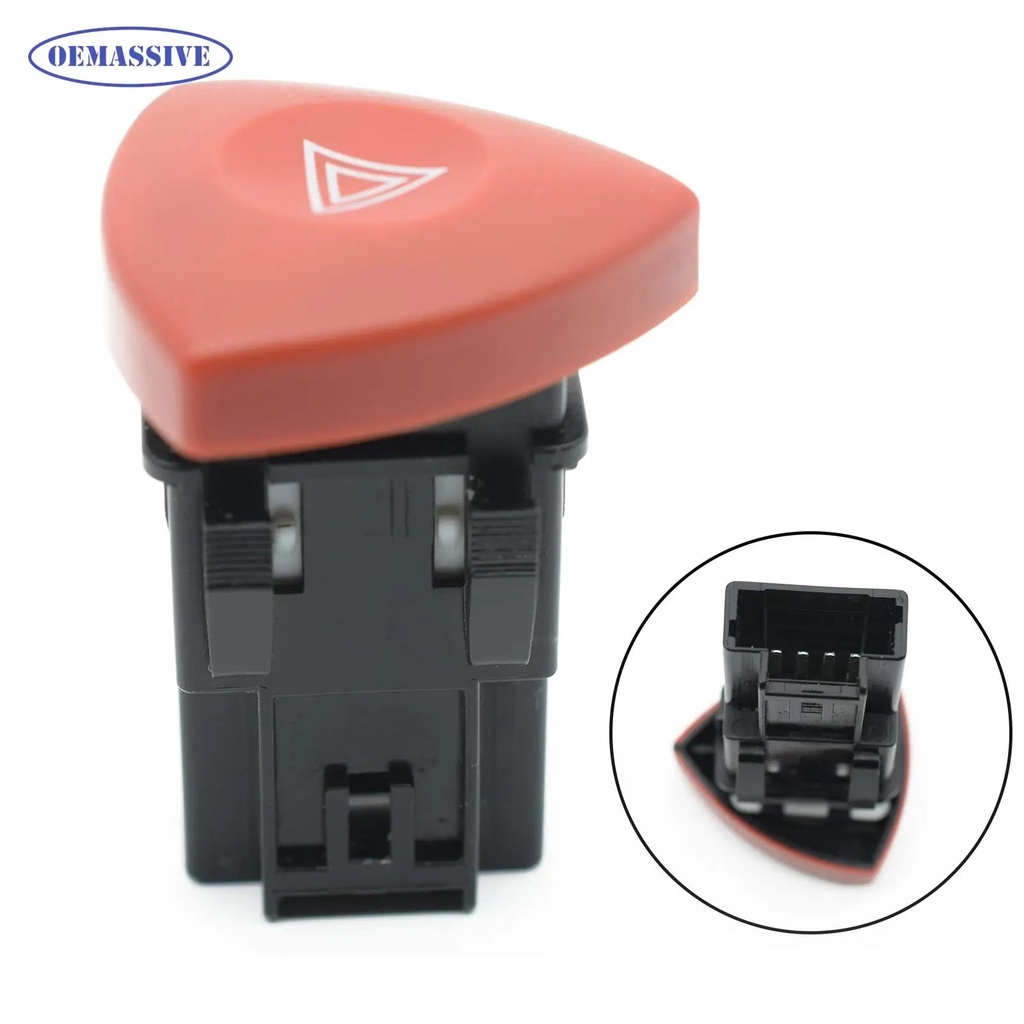OEMASSIVE Emergency Hazard Warning Light Switch Button For Renault
