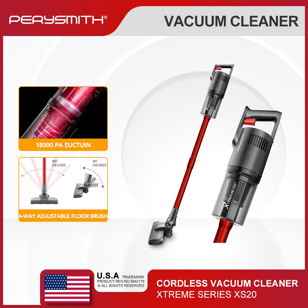 PerySmith Cordless Vacuum Cleaner Set Shopee Philippines