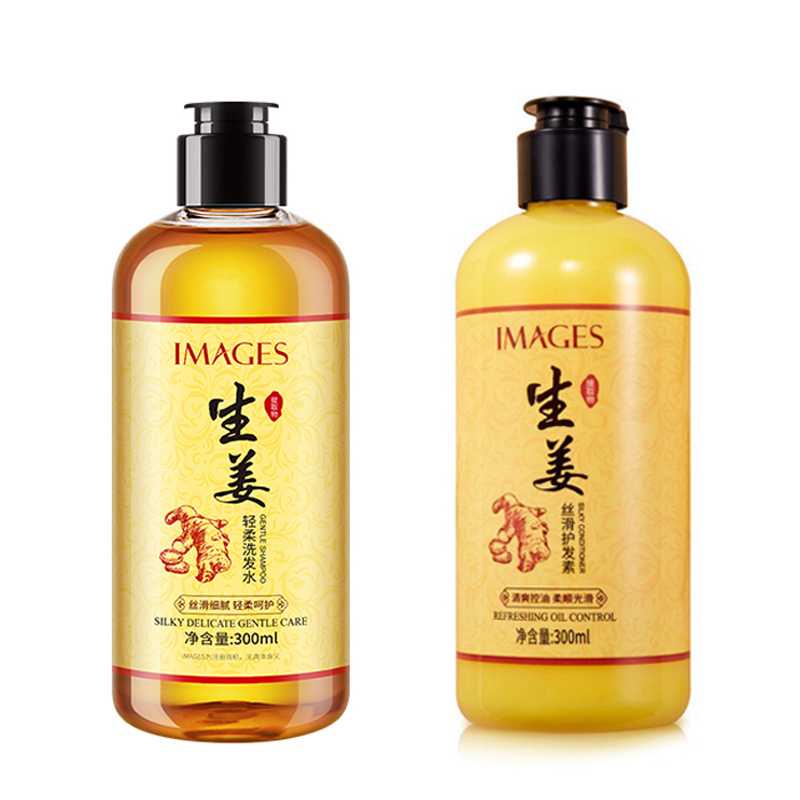 2in1 Ginger Juice Hair Growth Shampoo Fast Regrowth Hair Thick Anti