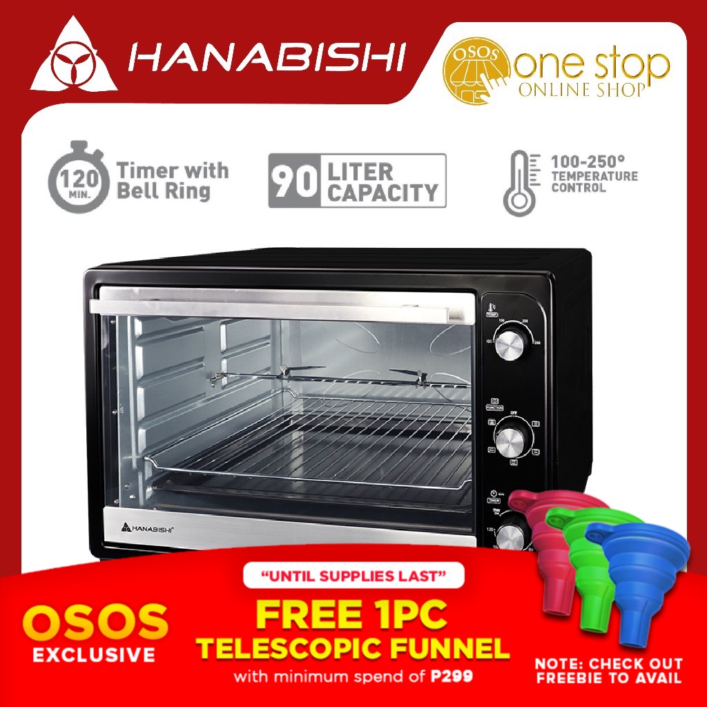 Hanabishi electric 2024 oven 90l