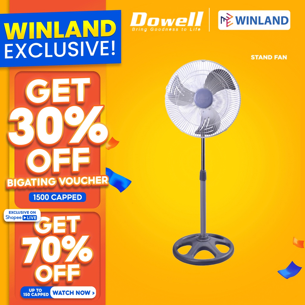 [6930]DOWELL by Winland Maximum Cooling Power 18" Industrial Electric