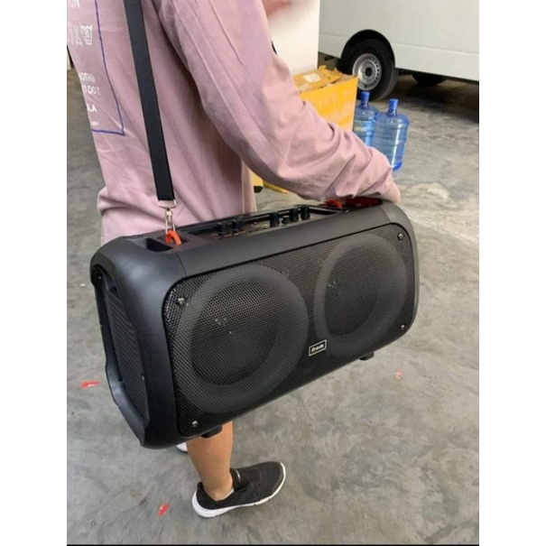 BRODU BTS-1790 Wireless Potable Karaoke Bluetooth Speaker Free Wireless ...