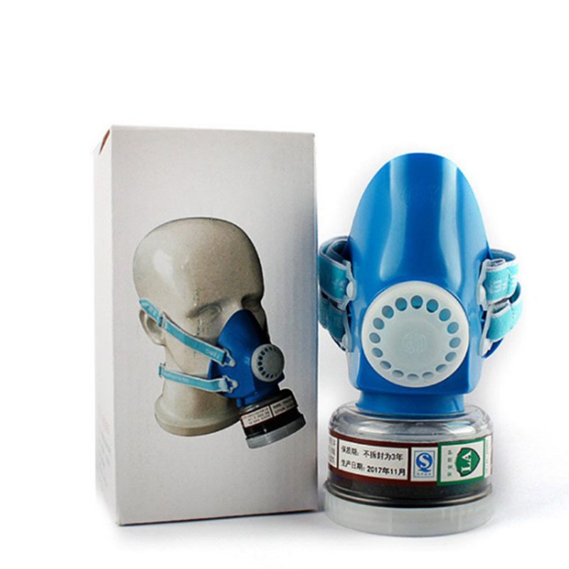 ♀۩Gas Mask SelfPriming Filter Mask Spray Paint Formaldehyde Single