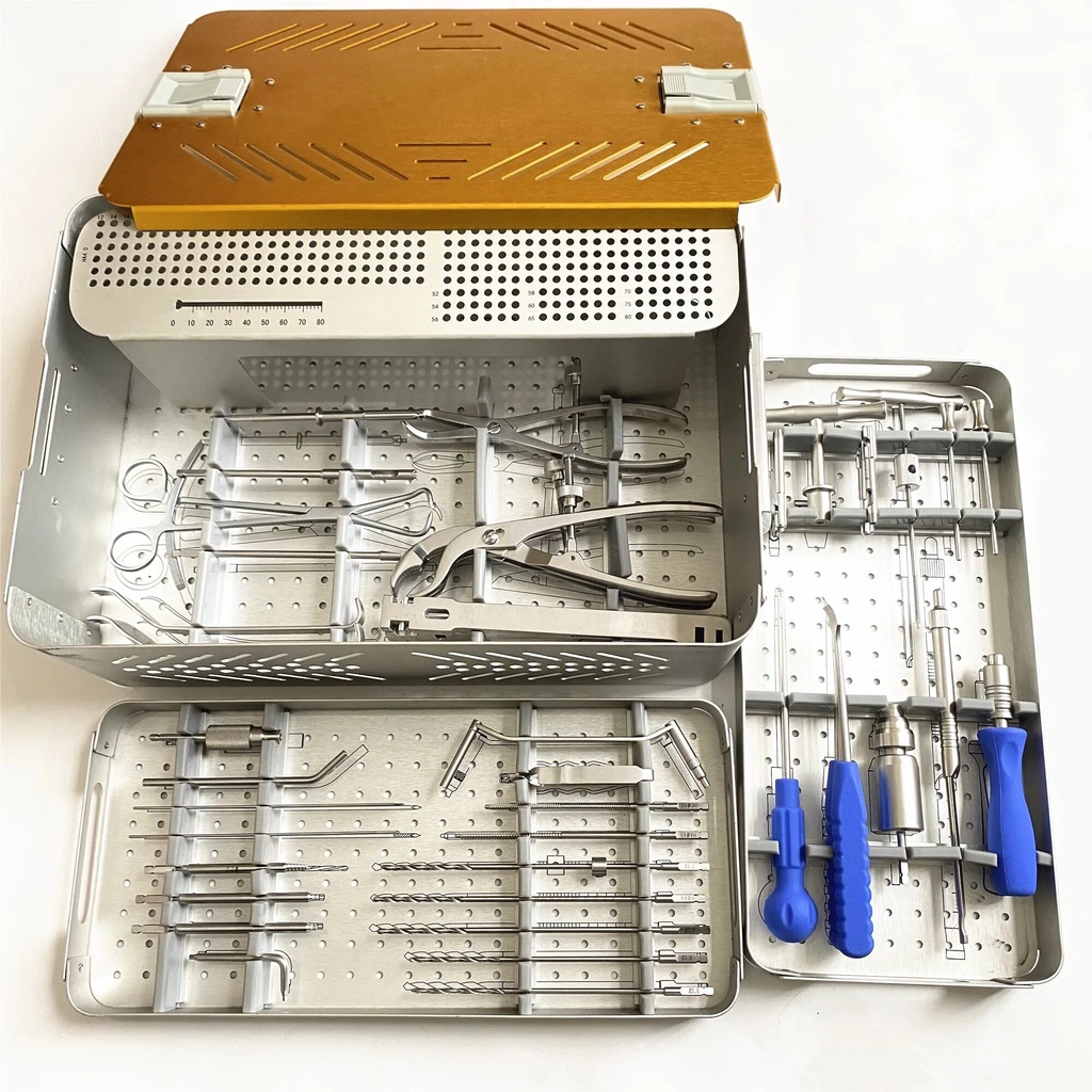 Orthopedic A0 Upper Limb Locking Plate Instrument Kit Veterinary ...
