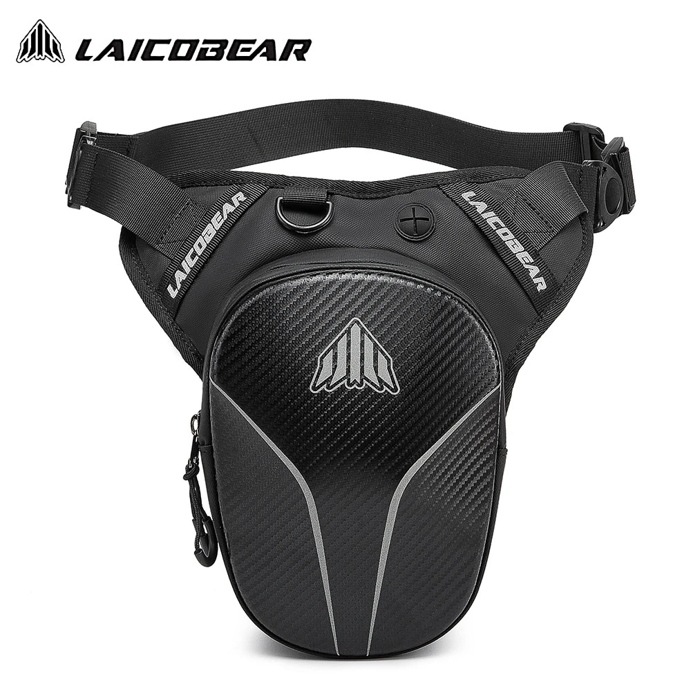 Laicobear Men Women Waist Pack Outdoor Hiking Motorcycle Drop Leg Bag