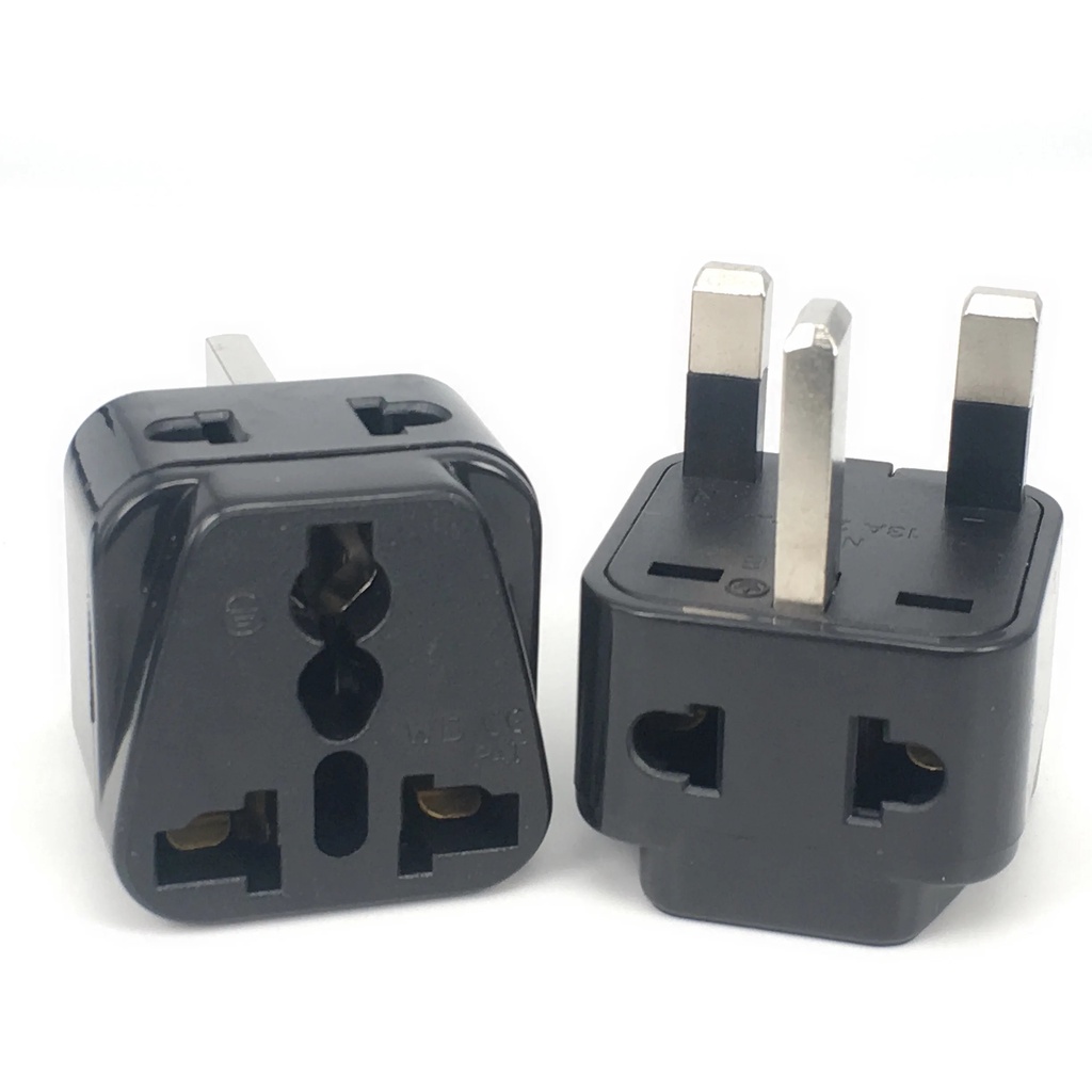 UK, Hong Kong Travel Adapter Plug, OREI Adaptor 2 in 1, For Botswana, England, UAE, Dubai Safe q